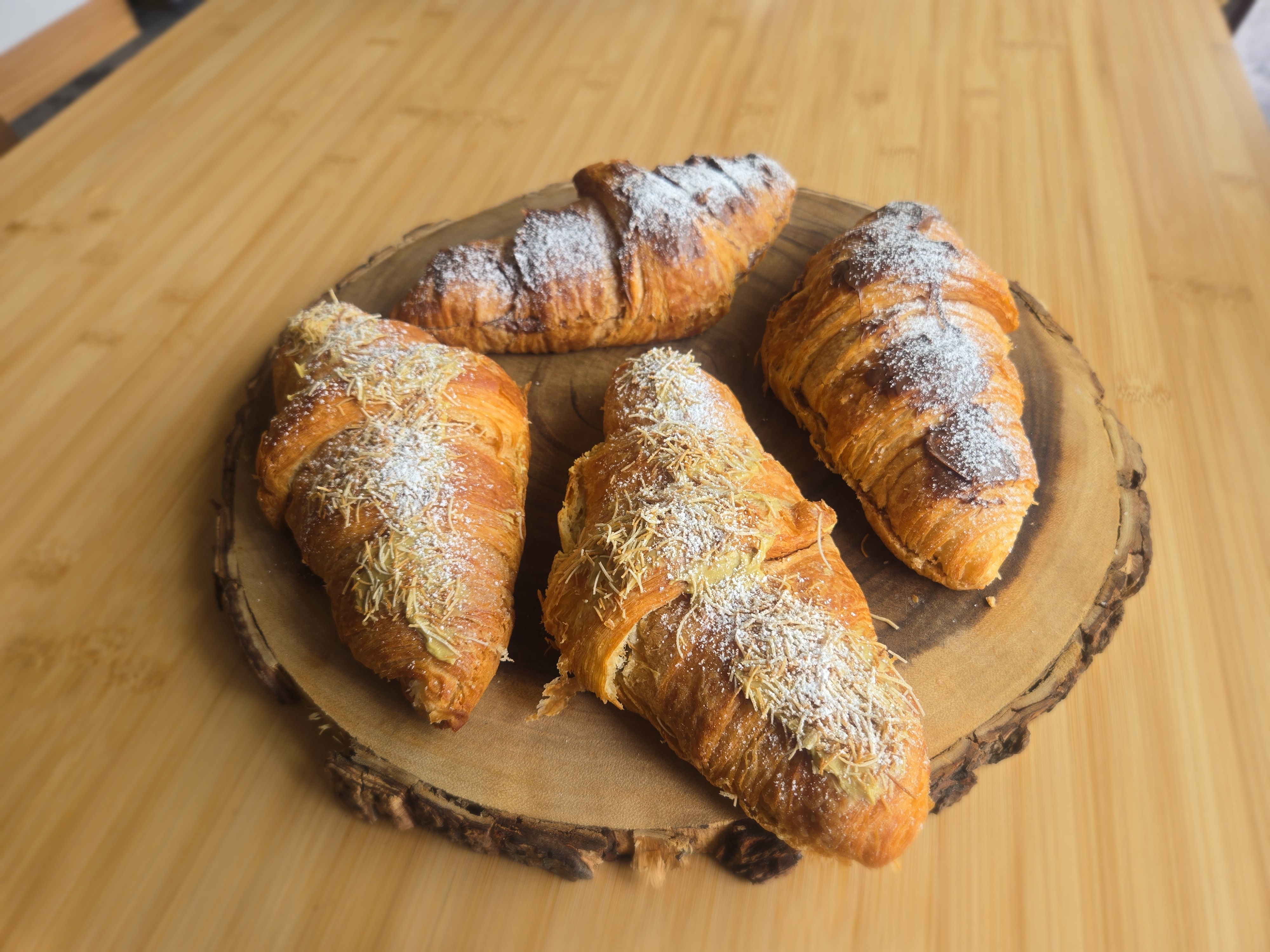 Pistachio or Nutella Croissant